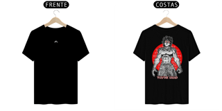 Nome do produto Baki Hanma (frente e costas)