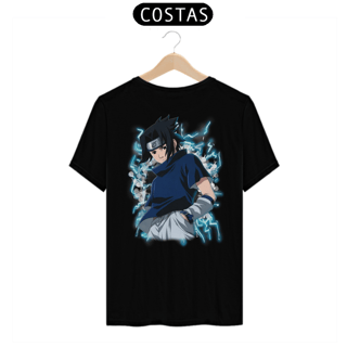 Nome do produto sasuke Uchiha - Naruto (estampa nas costas) 