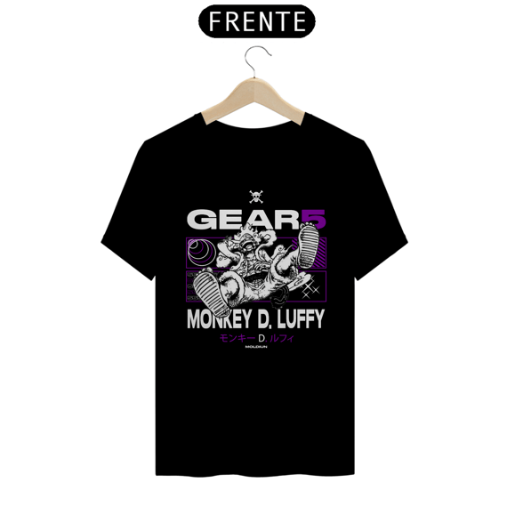 Monkey D. Luffy - One piece (estampa na frente)