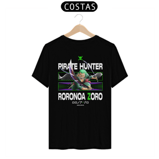 Nome do produto Roronoa Zoro - One Piece (estampa nas costas)