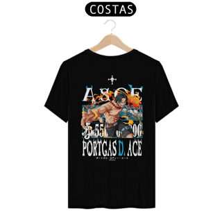 Nome do produto Portgas D. Ace - One Piece (estampa nas costas)