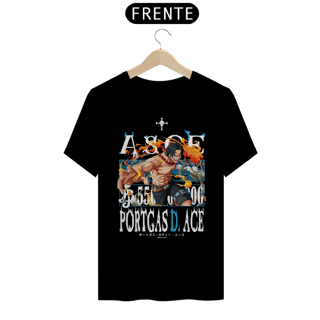 Nome do produto Portgas D. Ace - One Piece (estampa na frente)