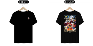Nome do produto Monkey D. Luffy - One piece (frente e costas)