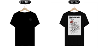 Nome do produto Dragon b. (frente e costas)