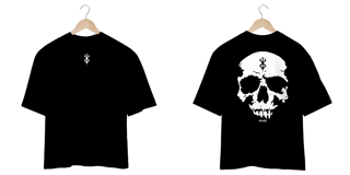 Nome do produto Caveira - Berserk (frente e costas)