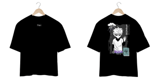 Nome do produto killua zoldyck v.1 - HunterXHunter (frente e costas)