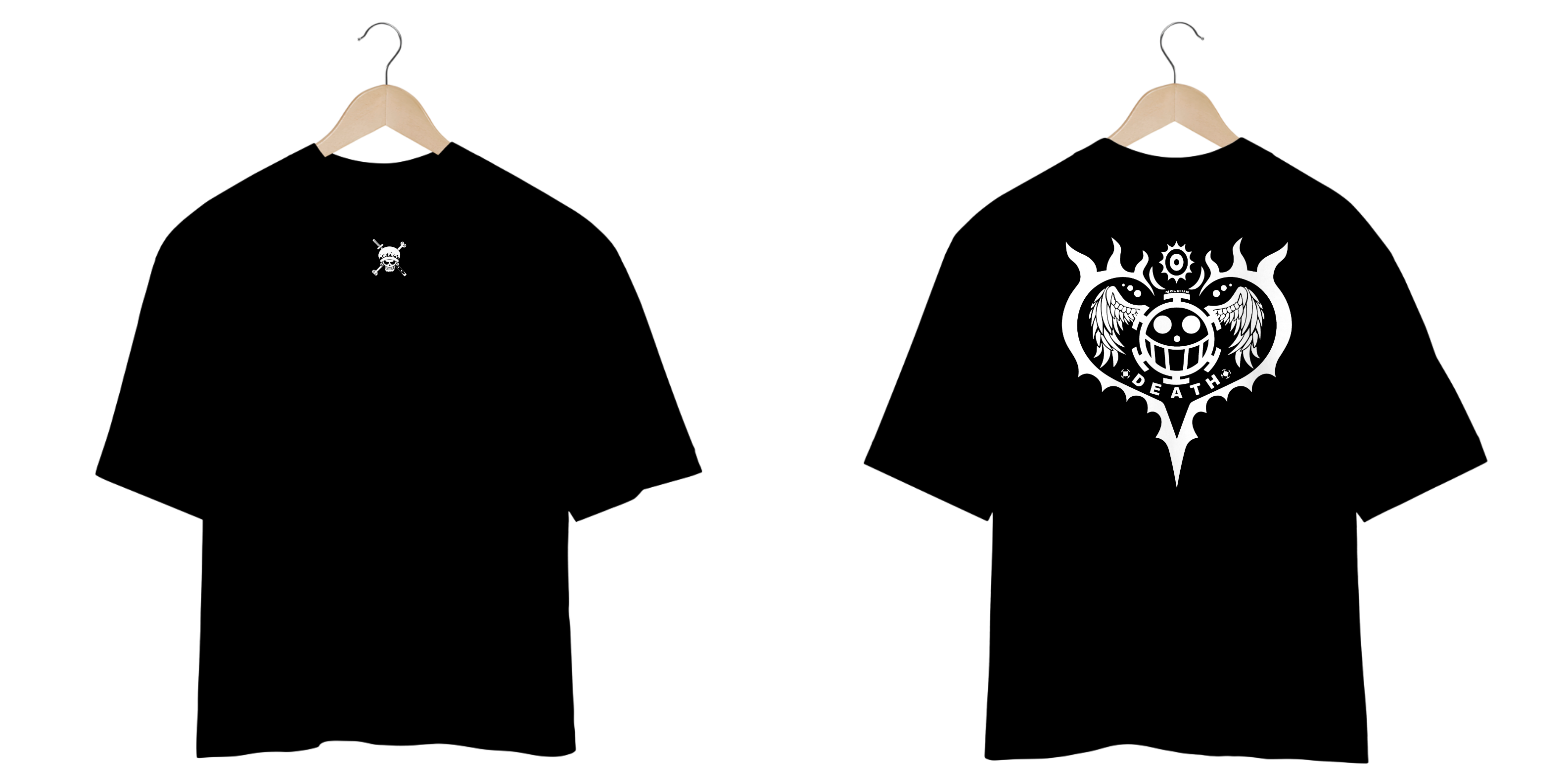 Law Heart - One Piece (frente e costas)