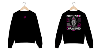 Nome do produto Doflamingo v.3 - One Piece (frente e costas)