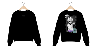 Nome do produto killua zoldyck v.1 - HunterXHunter (frente e costas)