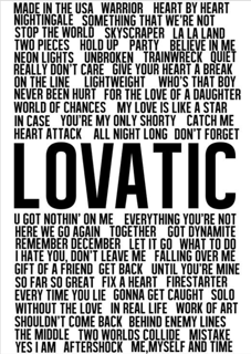 Nome do produto Poster Lovatic