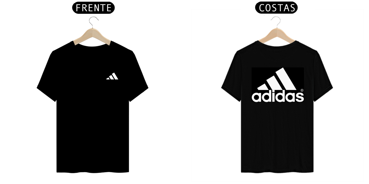 Nome do produto: Camisa Adidas preta 