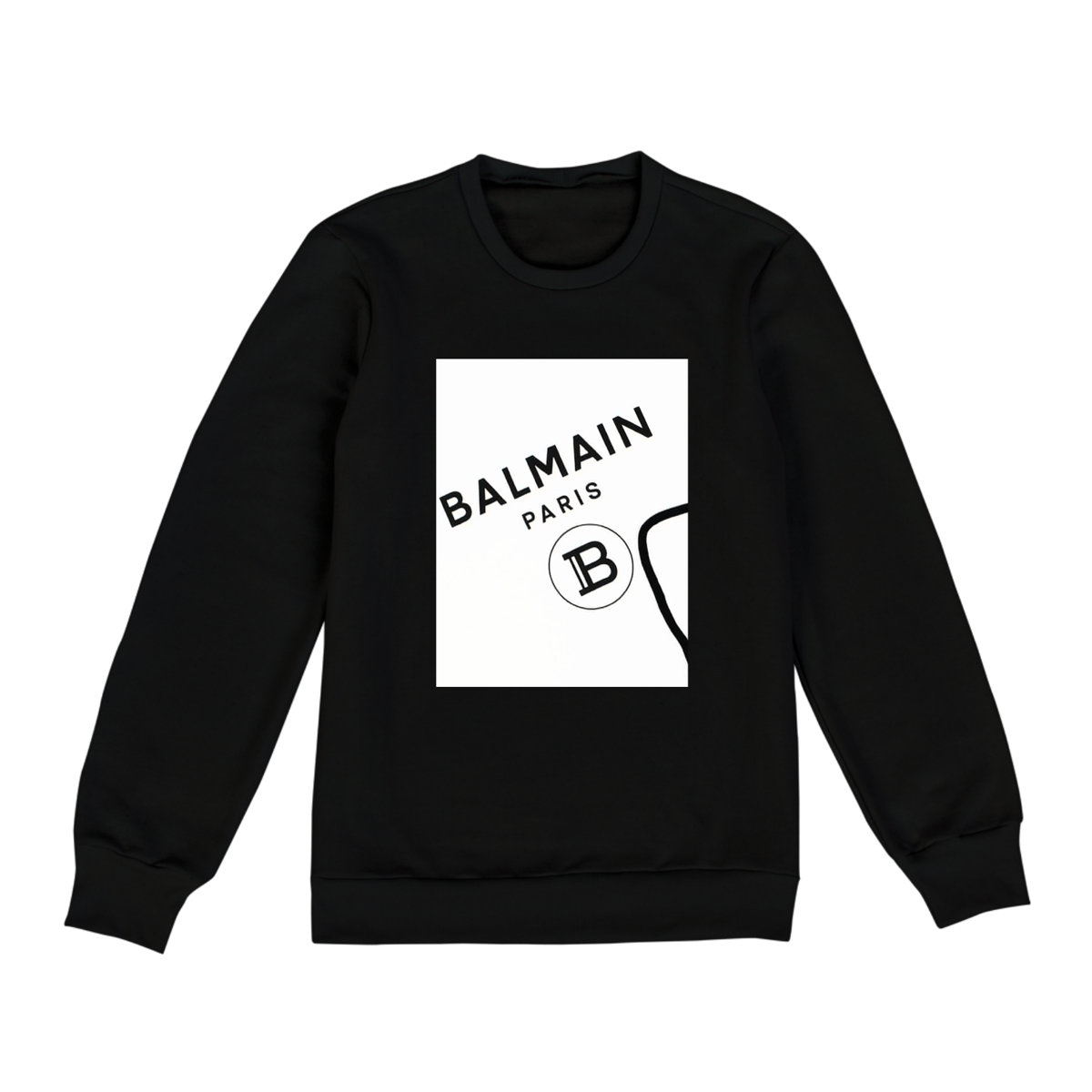 Nome do produto: moletom balmain algodao