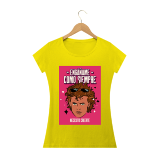 Nome do produto Camiseta Enganame Baby Long 100% Algodão