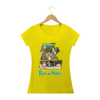Nome do produto Camiseta Rick and Morty Baby Long 100% Algodão