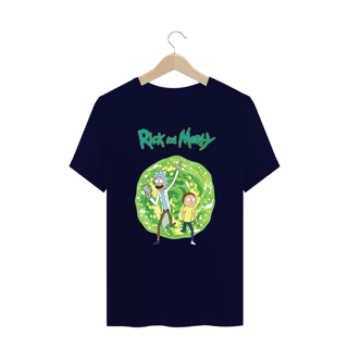 Nome do produto Camiseta Rick and Morty - Plus Size 100% Algodão