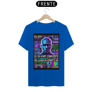 Nome do produto Camiseta PREMIUM 100% Algodão - NPC Consciente
