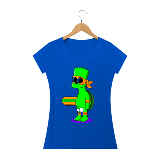 Nome do produto Camiseta Bart Simpson Baby Long 100% Algodão