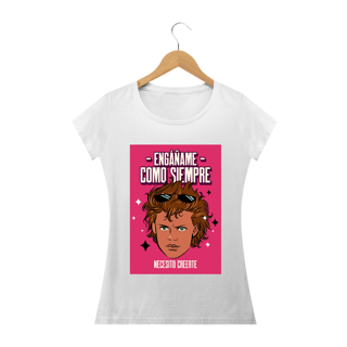 Nome do produto Camiseta Enganame Baby Long 100% Algodão