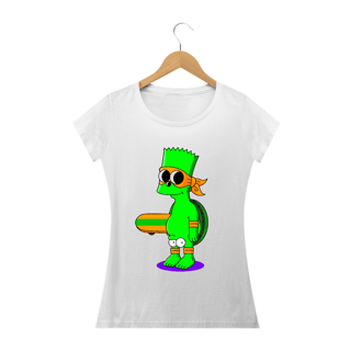 Nome do produto Camiseta Bart Simpson Baby Long 100% Algodão