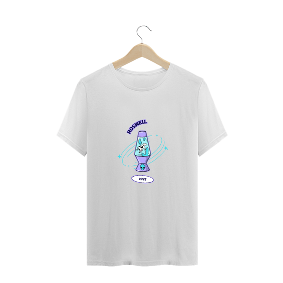 Camiseta Plus Size 100% Algodão - Roswell