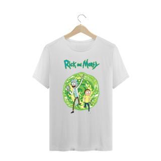 Nome do produto Camiseta Rick and Morty - Plus Size 100% Algodão