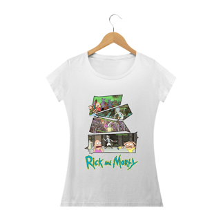 Nome do produto Camiseta Rick and Morty Baby Long 100% Algodão