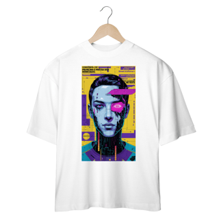 Nome do produto Camiseta Oversized 100% Algodão - O Algoritmo Me Veste