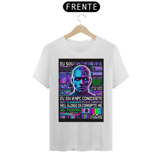 Nome do produto Camiseta PREMIUM 100% Algodão - NPC Consciente