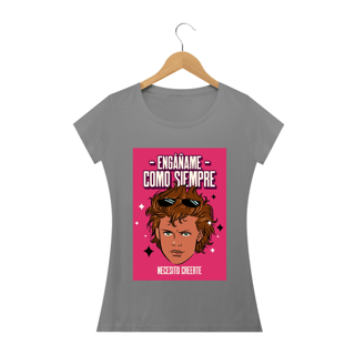 Nome do produto Camiseta Enganame Baby Long 100% Algodão