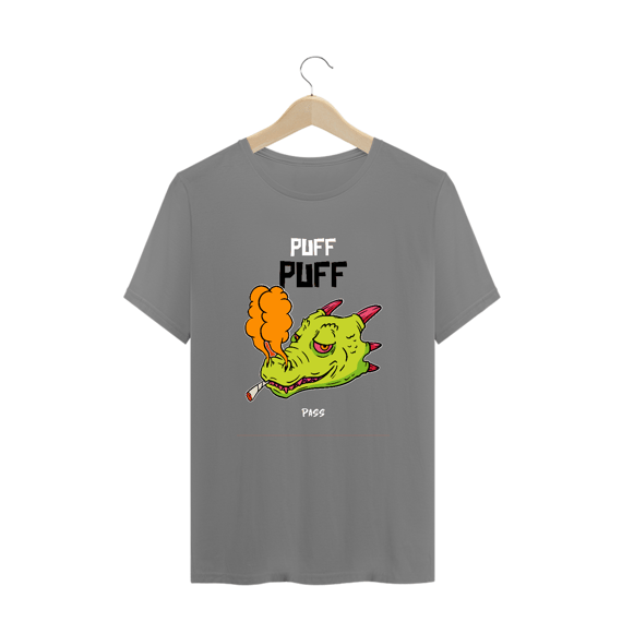 Camiseta Puff Plus Size Oversized 100% Algodão
