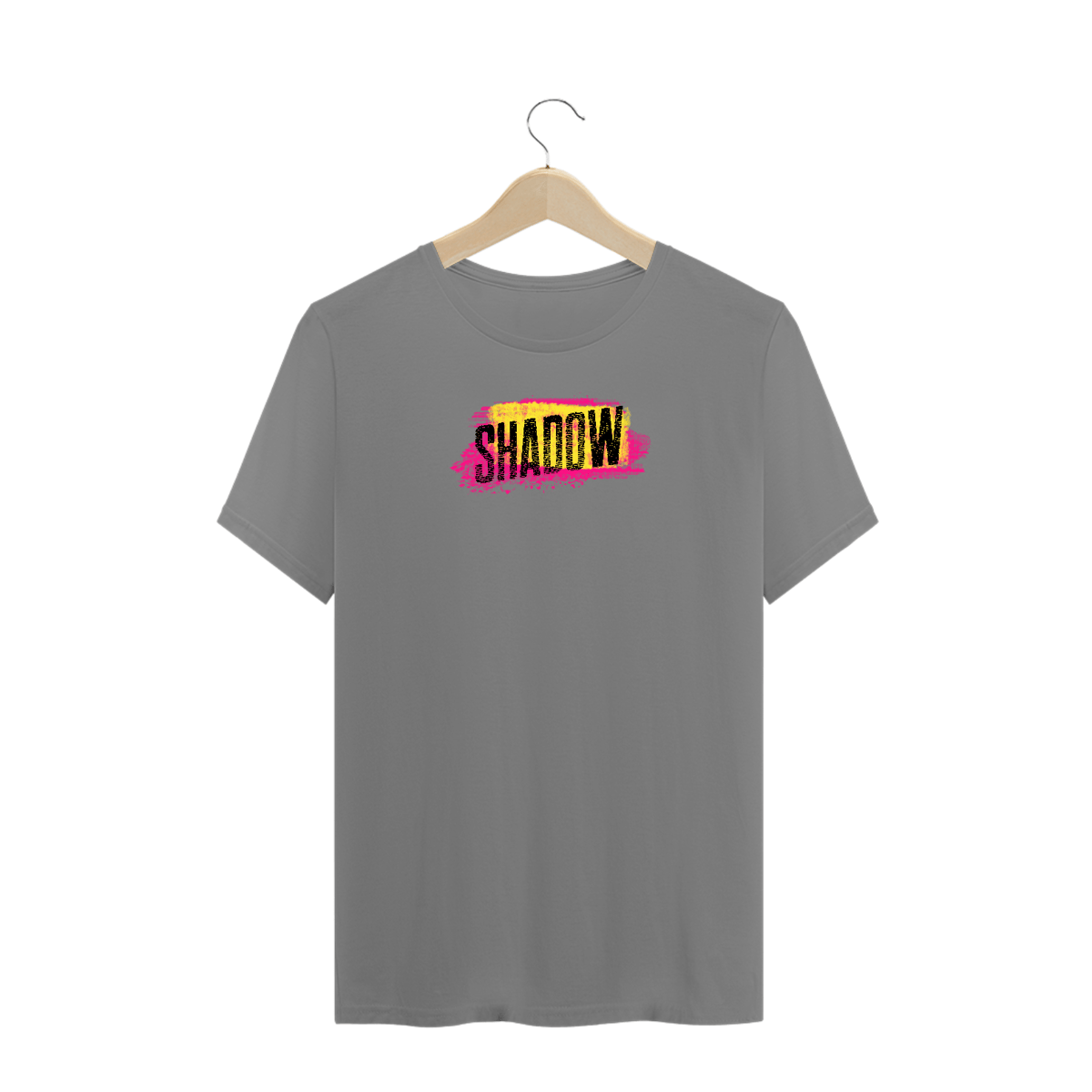 Nome do produto: Camiseta Plus Size 100% Algodão - Shadow