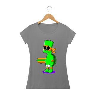 Nome do produto Camiseta Bart Simpson Baby Long 100% Algodão