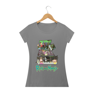 Nome do produto Camiseta Rick and Morty Baby Long 100% Algodão
