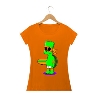 Nome do produto Camiseta Bart Simpson Baby Long 100% Algodão