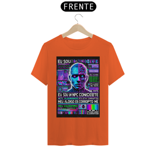 Nome do produto Camiseta PREMIUM 100% Algodão - NPC Consciente