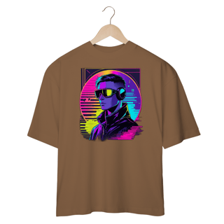 Nome do produto Camiseta Oversized 100% Algodão - Cyberpunk 