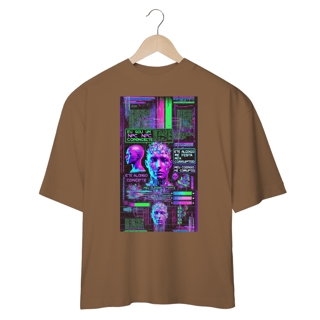 Nome do produto Camiseta Oversized 100% Algodão - Sou um NPC