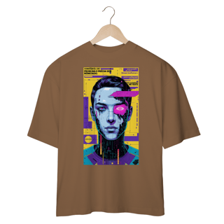 Nome do produto Camiseta Oversized 100% Algodão - O Algoritmo Me Veste