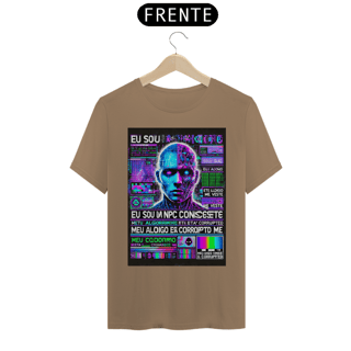 Nome do produto Camiseta PREMIUM 100% Algodão - NPC Consciente
