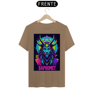 Nome do produto Camiseta PREMIUM 100% Algodão - Baphomet Cyber Ritual
