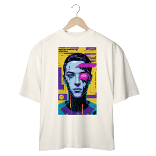 Nome do produto Camiseta Oversized 100% Algodão - O Algoritmo Me Veste