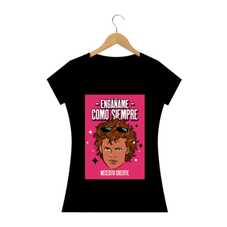 Nome do produto Camiseta Enganame Baby Long 100% Algodão