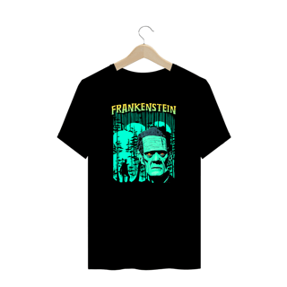 Nome do produto Camiseta Plus Size 100% Algodão - Frankenstein 