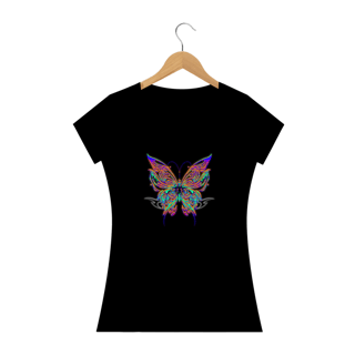 Nome do produto Camiseta Baby Long Borboleta 100% Algodão