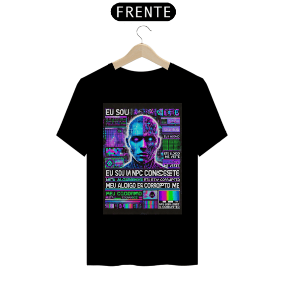 Camiseta PREMIUM 100% Algodão - NPC Consciente