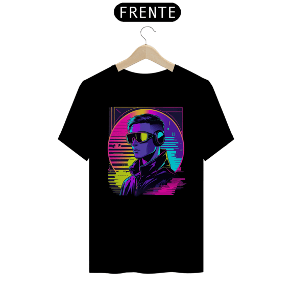 Camiseta PREMIUM 100% Algodão - Cyberpunk