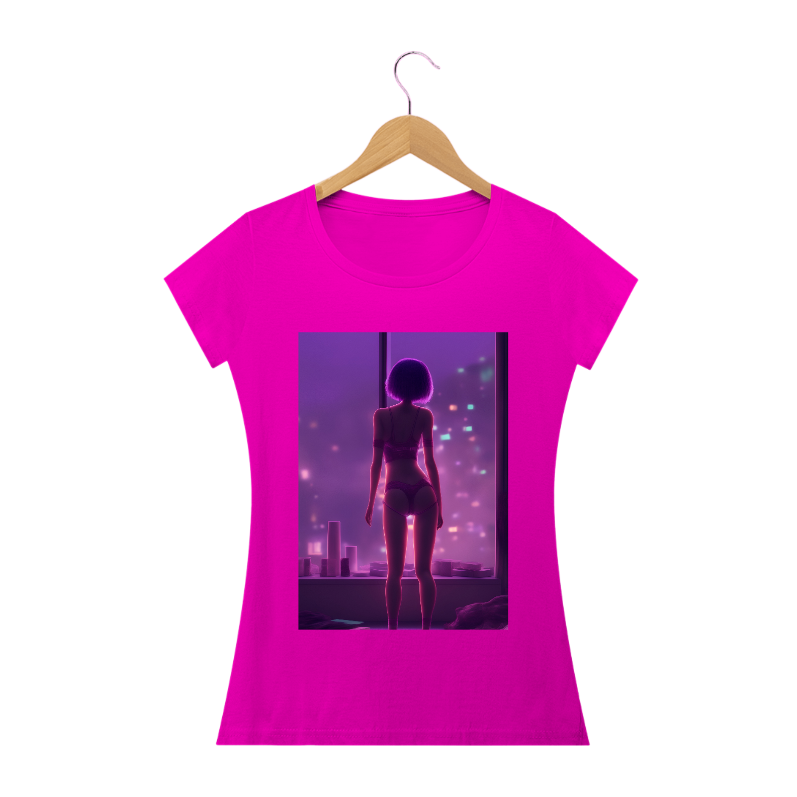 Camiseta Girl Baby Long 100% Algodão