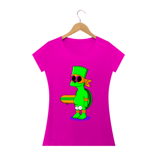 Nome do produto Camiseta Bart Simpson Baby Long 100% Algodão