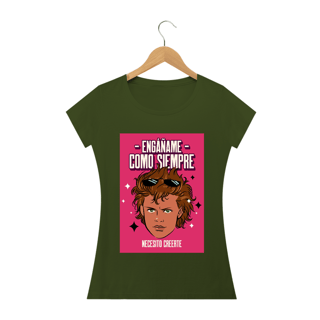 Nome do produto Camiseta Enganame Baby Long 100% Algodão