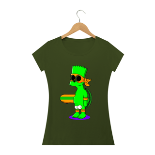 Nome do produto Camiseta Bart Simpson Baby Long 100% Algodão